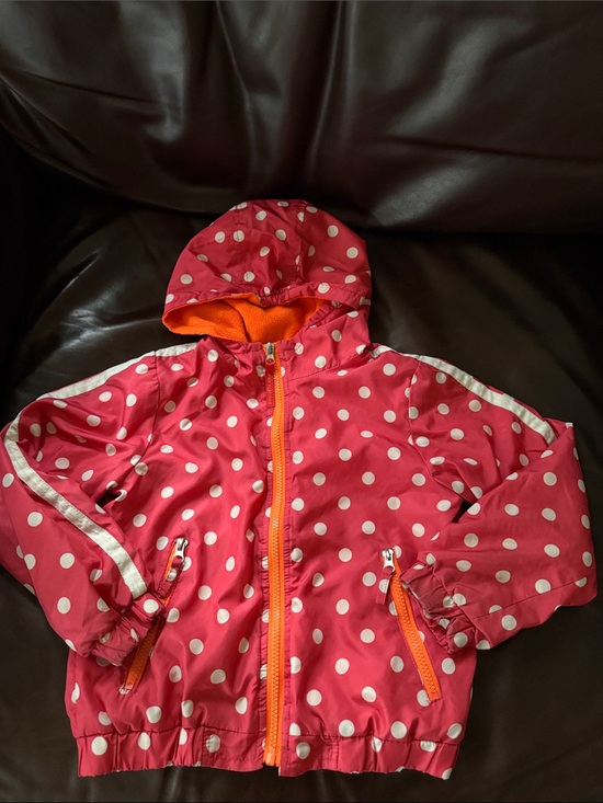Pink Platinum Other - Pink Platinum Polkadot Lined Jacket Pink, White and Orange
